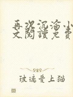 再次沉沦小说全文阅读免费无弹窗