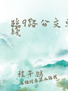临9路公交车路线