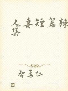 人妻短篇辣文合集
