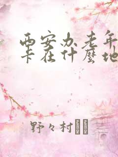 西安办老年乘车卡在什么地方
