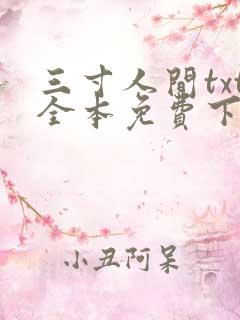 三寸人间txt全本免费下载