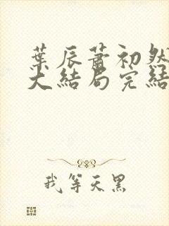 叶辰萧初然免费大结局完结
