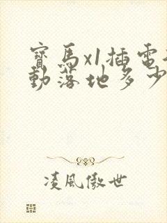宝马x1插电混动落地多少钱