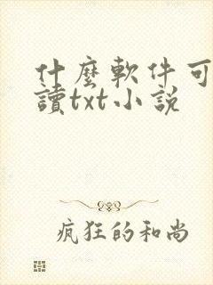 什么软件可以朗读txt小说