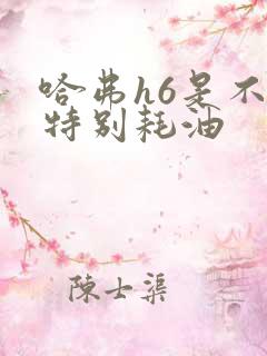 哈弗h6是不是特别耗油