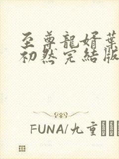 至尊龙婿叶辰萧初然完结版
