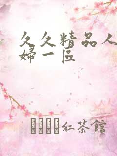 久久精品人妻少妇一区