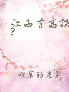 江西有高铁站吗?