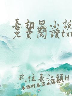 长相思小说桐华免费阅读txt