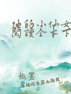 他的小仙女免费阅读全本下载
