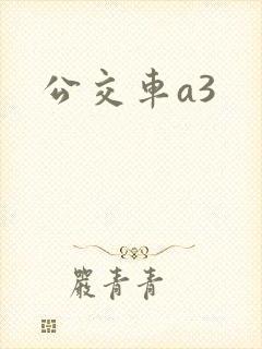 公交车a3