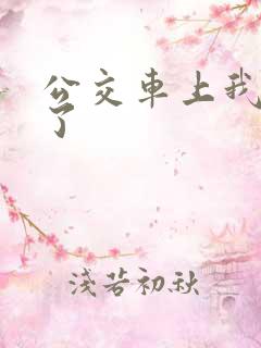 公交车上我被上了