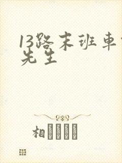 13路末班车何先生 13路末班车何先生