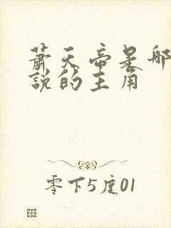 萧天帝是哪部小说的主角