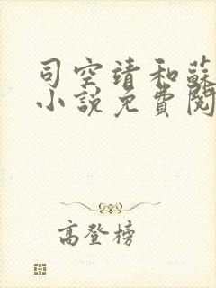 司空靖和苏月汐小说免费阅读