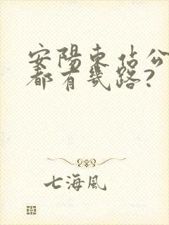安阳东站公交车都有几路?