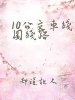 10公交车线路图线路