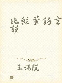 比较荤的言情小说