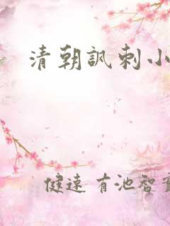 清朝讽刺小说 清朝讽刺小说