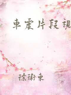 车震片段视频