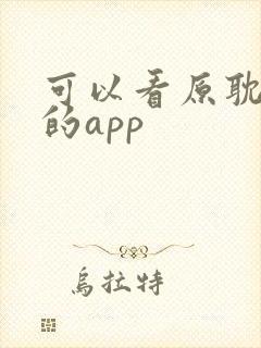 可以看原耽小说的app