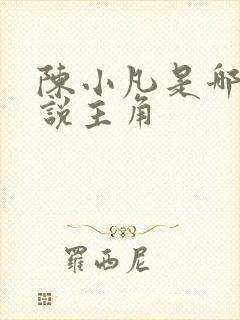 陈小凡是哪部小说主角