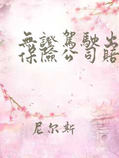 无证驾驶出车祸保险公司赔不赔