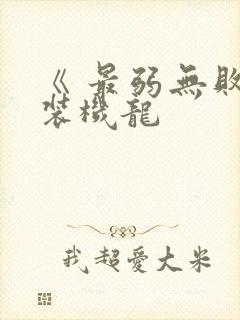 《 最弱无败神装机龙
