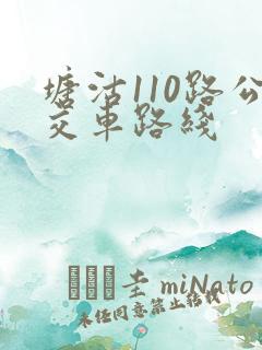 塘沽110路公交车路线