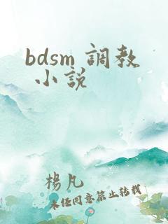bdsm 调教 小说