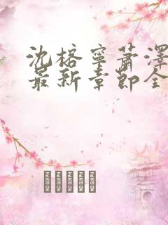 沈榕宁萧泽小说最新章节全文阅读