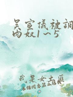 吴宣仪被调教成肉奴1～5