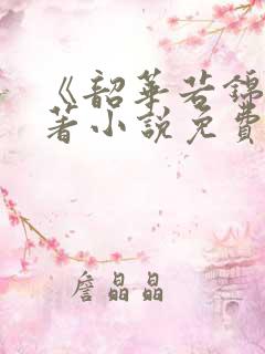 《韶华若锦》原著小说免费阅读