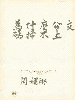 为什么公交乘车码扫不上