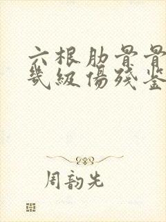 六根肋骨骨折算几级伤残鉴定标准