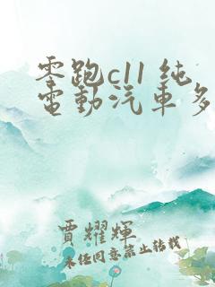 零跑c11 纯电动汽车多少钱落地