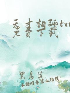 天才相师txt免费下载