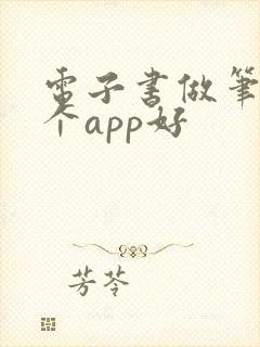 电子书做笔记哪个app好