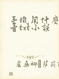 手机用什么软件看txt小说