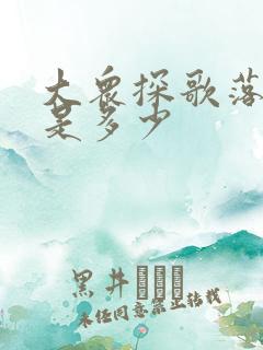 大众探歌落地价是多少