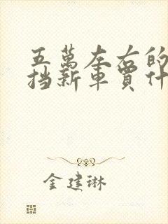 五万左右的自动挡新车买什么的好 五万左右的自动挡新车买什么的好