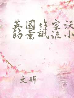 英国作家沃尔夫的意识流小说代表作是