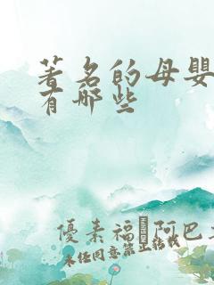 著名的母婴品牌有哪些