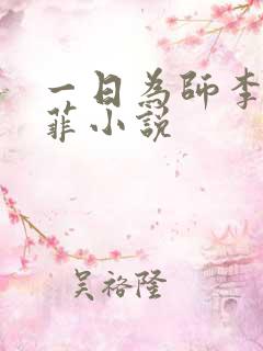 一日为师李超谢菲小说
