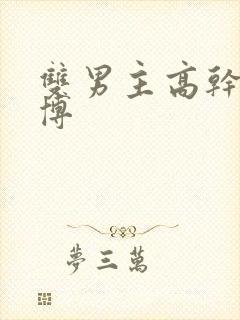 双男主高干文微博