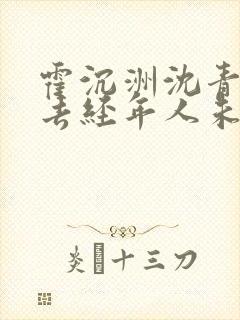霍沉洲沈青禾此去经年人未还