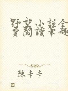 野望小说全文免费阅读笔趣阁
