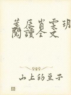 叶辰肖雯玥免费阅读全文