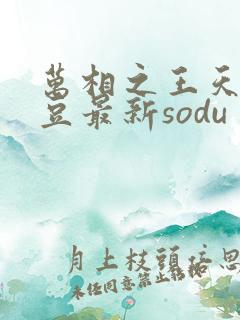 万相之王天蚕土豆最新sodu