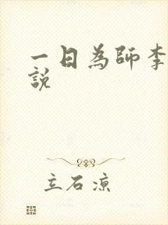 一日为师李超小说